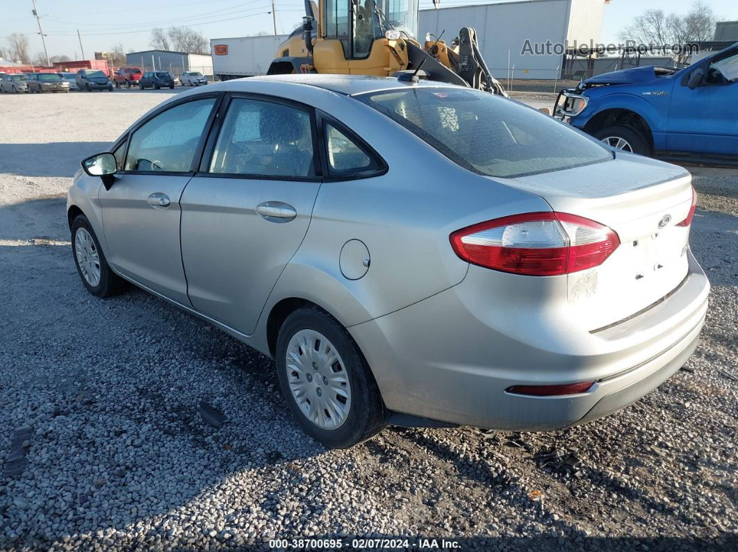 2016 Ford Fiesta S Silver vin: 3FADP4AJ6GM156665