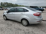 2015 Ford Fiesta S Серебряный vin: 3FADP4AJ7FM161422