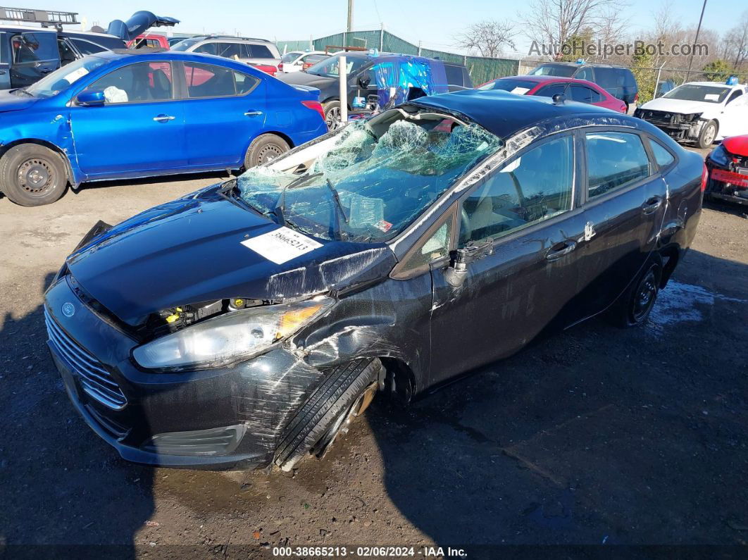 2015 Ford Fiesta S Черный vin: 3FADP4AJ7FM213146