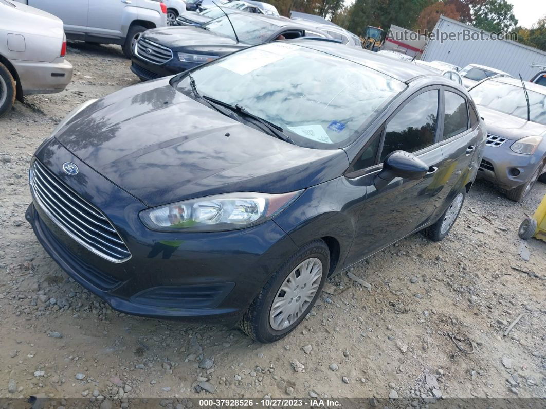 2015 Ford Fiesta S Черный vin: 3FADP4AJ7FM215978