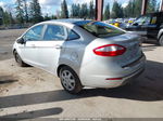 2016 Ford Fiesta S Silver vin: 3FADP4AJ7GM162717