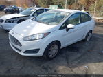 2019 Ford Fiesta S White vin: 3FADP4AJ7KM119228