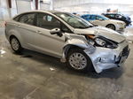 2015 Ford Fiesta S Silver vin: 3FADP4AJ8FM176060