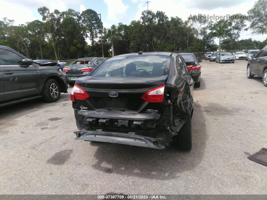 2015 Ford Fiesta S Gray vin: 3FADP4AJ8FM189875