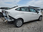 2015 Ford Fiesta S White vin: 3FADP4AJ8FM198351