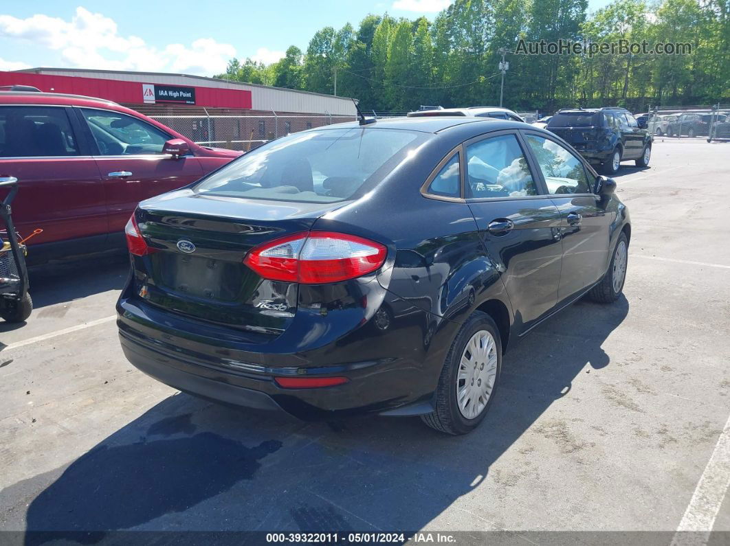 2016 Ford Fiesta S Black vin: 3FADP4AJ8GM162192