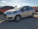 2017 Ford Fiesta S Silver vin: 3FADP4AJ8HM104634