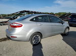 2017 Ford Fiesta S Silver vin: 3FADP4AJ8HM104634