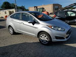 2017 Ford Fiesta S Silver vin: 3FADP4AJ8HM104634