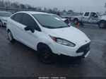 2019 Ford Fiesta S White vin: 3FADP4AJ8KM102826