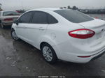 2019 Ford Fiesta S White vin: 3FADP4AJ8KM102826