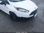 2019 Ford Fiesta S White vin: 3FADP4AJ8KM102826