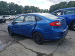 2011 Ford Fiesta S Синий vin: 3FADP4AJ9BM166714