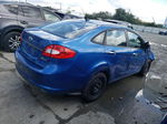 2011 Ford Fiesta S Синий vin: 3FADP4AJ9BM166714