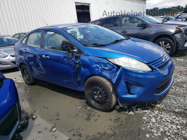 2011 Ford Fiesta S Blue vin: 3FADP4AJ9BM166714