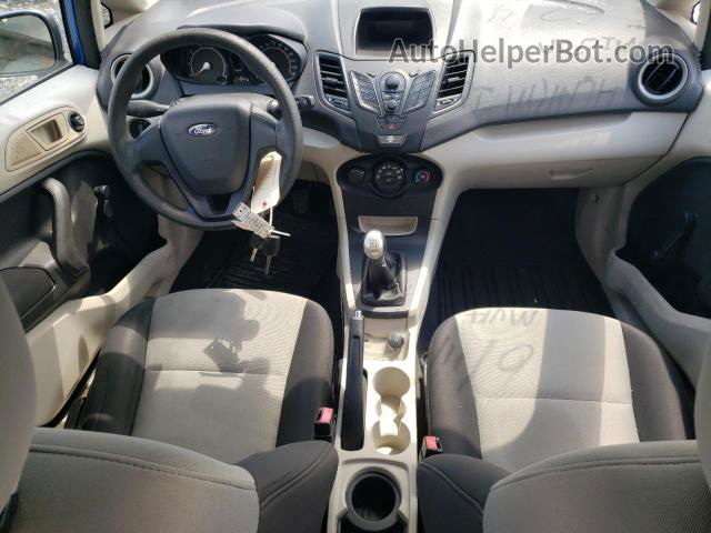 2011 Ford Fiesta S Синий vin: 3FADP4AJ9BM166714