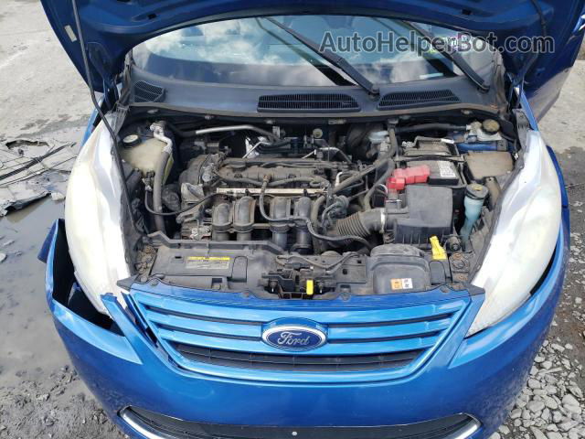 2011 Ford Fiesta S Blue vin: 3FADP4AJ9BM166714
