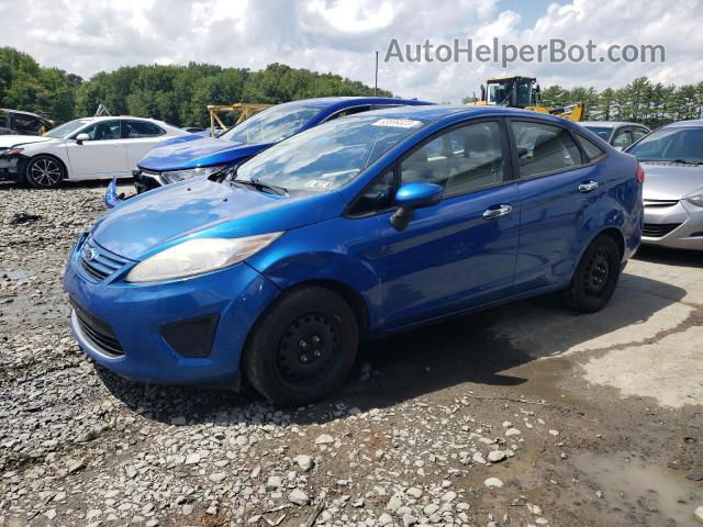 2011 Ford Fiesta S Blue vin: 3FADP4AJ9BM166714