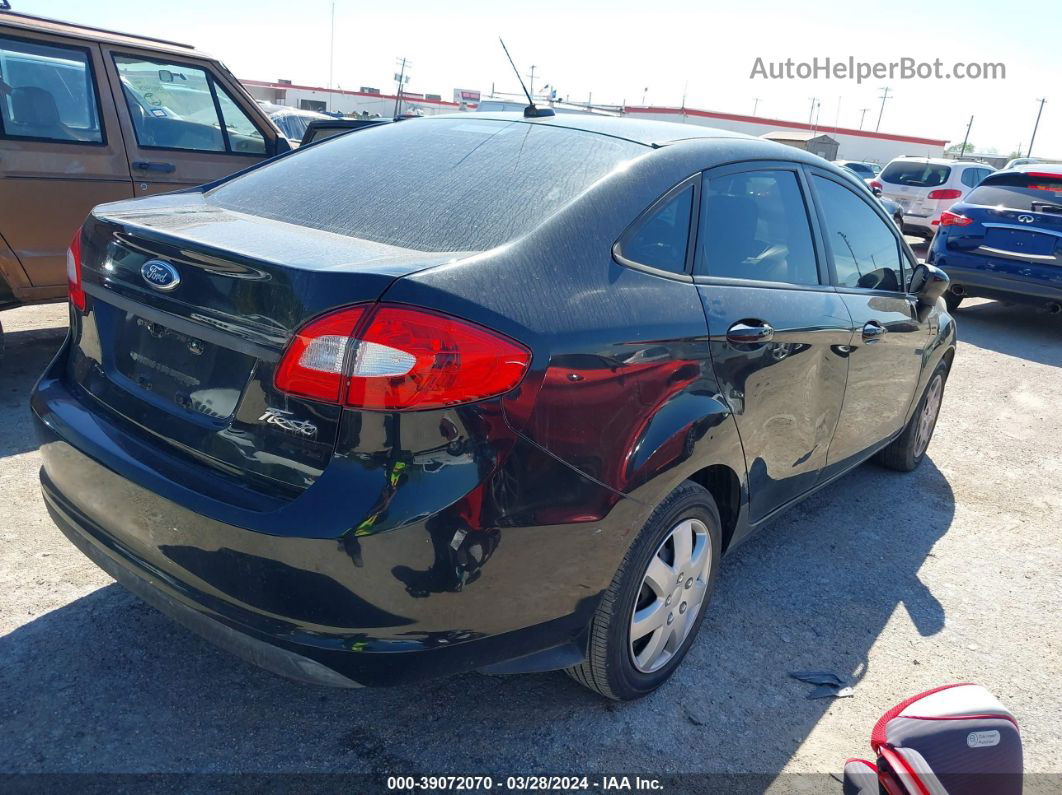 2011 Ford Fiesta S Black vin: 3FADP4AJ9BM206550