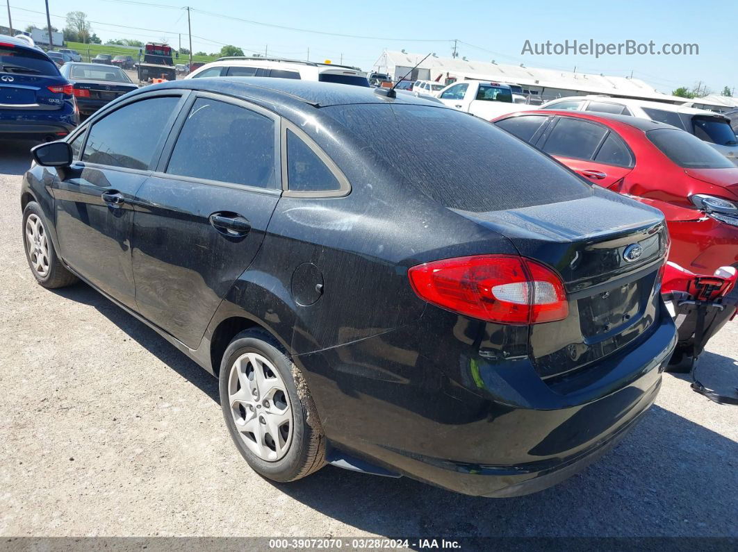 2011 Ford Fiesta S Black vin: 3FADP4AJ9BM206550