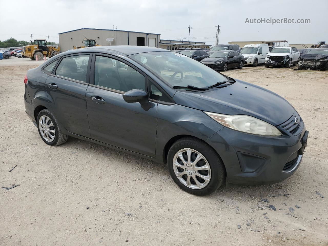 2011 Ford Fiesta S Blue vin: 3FADP4AJ9BM207133