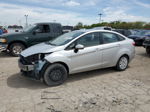 2015 Ford Fiesta S Серебряный vin: 3FADP4AJ9FM178867