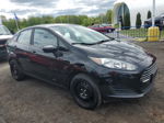 2017 Ford Fiesta S Черный vin: 3FADP4AJ9HM103847