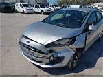 2017 Ford Fiesta S Серебряный vin: 3FADP4AJ9HM109373