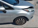 2017 Ford Fiesta S Silver vin: 3FADP4AJ9HM109373