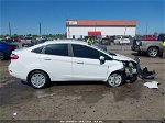 2017 Ford Fiesta S White vin: 3FADP4AJ9HM142633