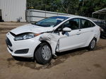 2017 Ford Fiesta S Белый vin: 3FADP4AJ9HM159397