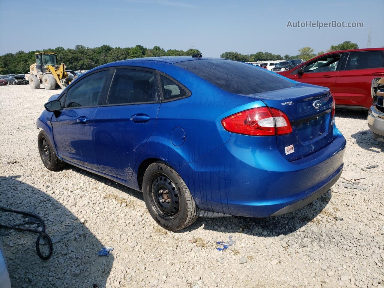 2011 Ford Fiesta S Blue vin: 3FADP4AJXBM103847