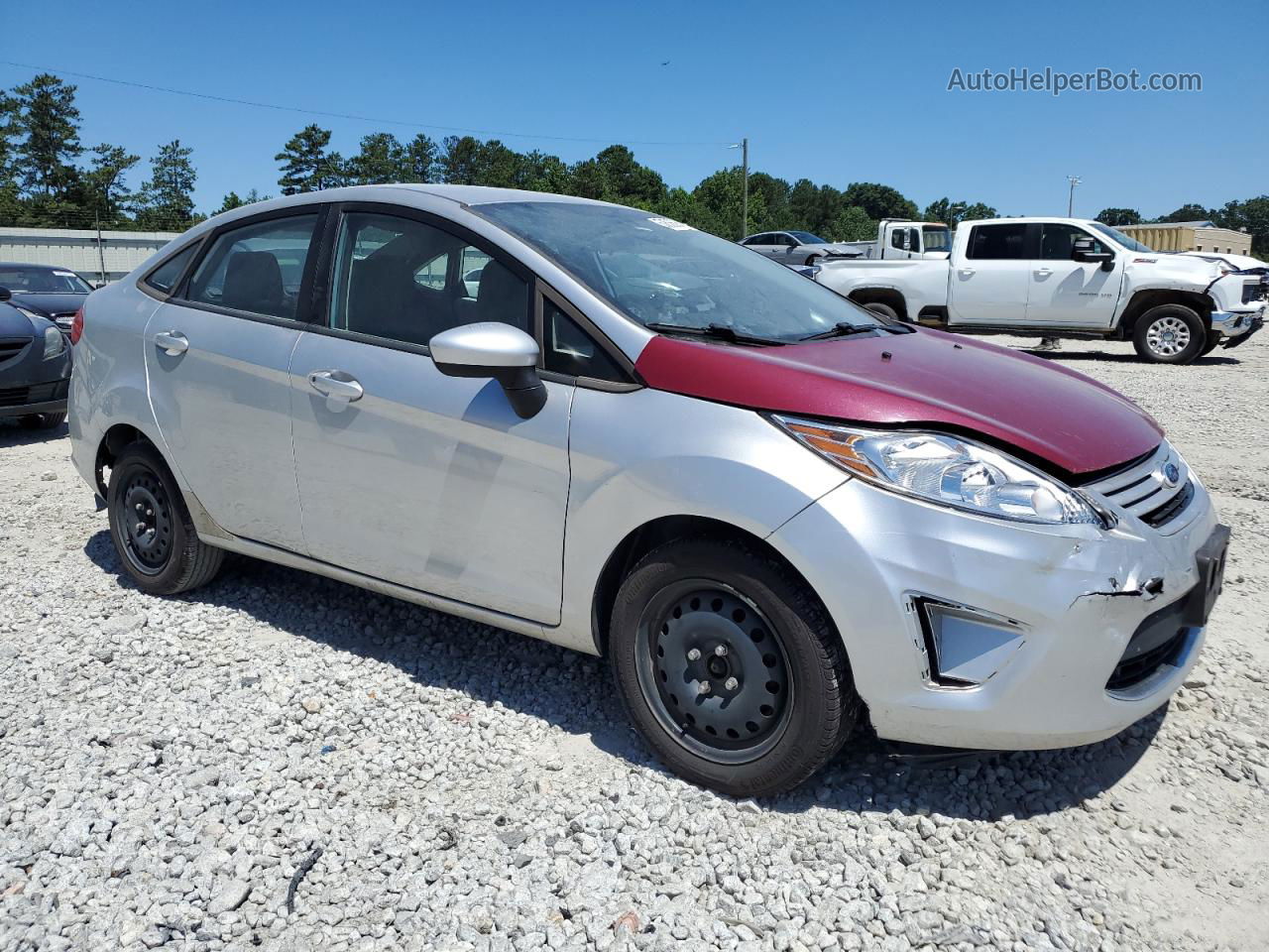 2011 Ford Fiesta S Two Tone vin: 3FADP4AJXBM175101