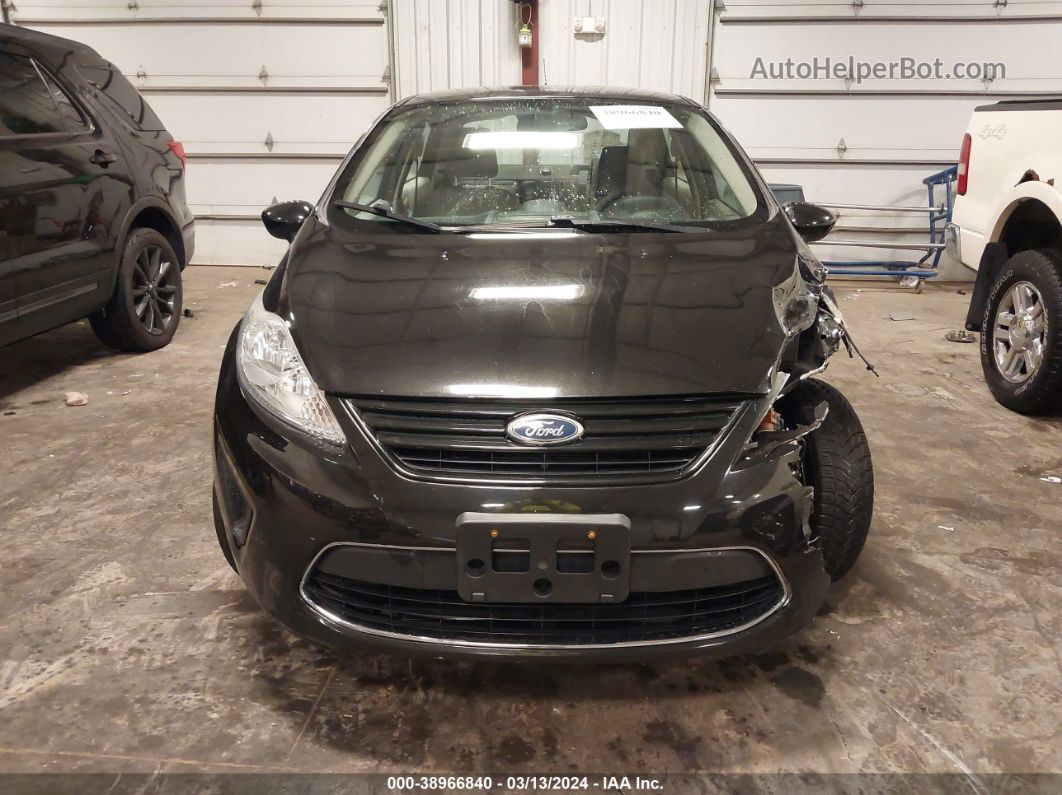 2011 Ford Fiesta S Black vin: 3FADP4AJXBM177334