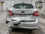 2011 Ford Fiesta S Silver vin: 3FADP4AJXBM240304