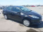 2015 Ford Fiesta S Black vin: 3FADP4AJXFM218874