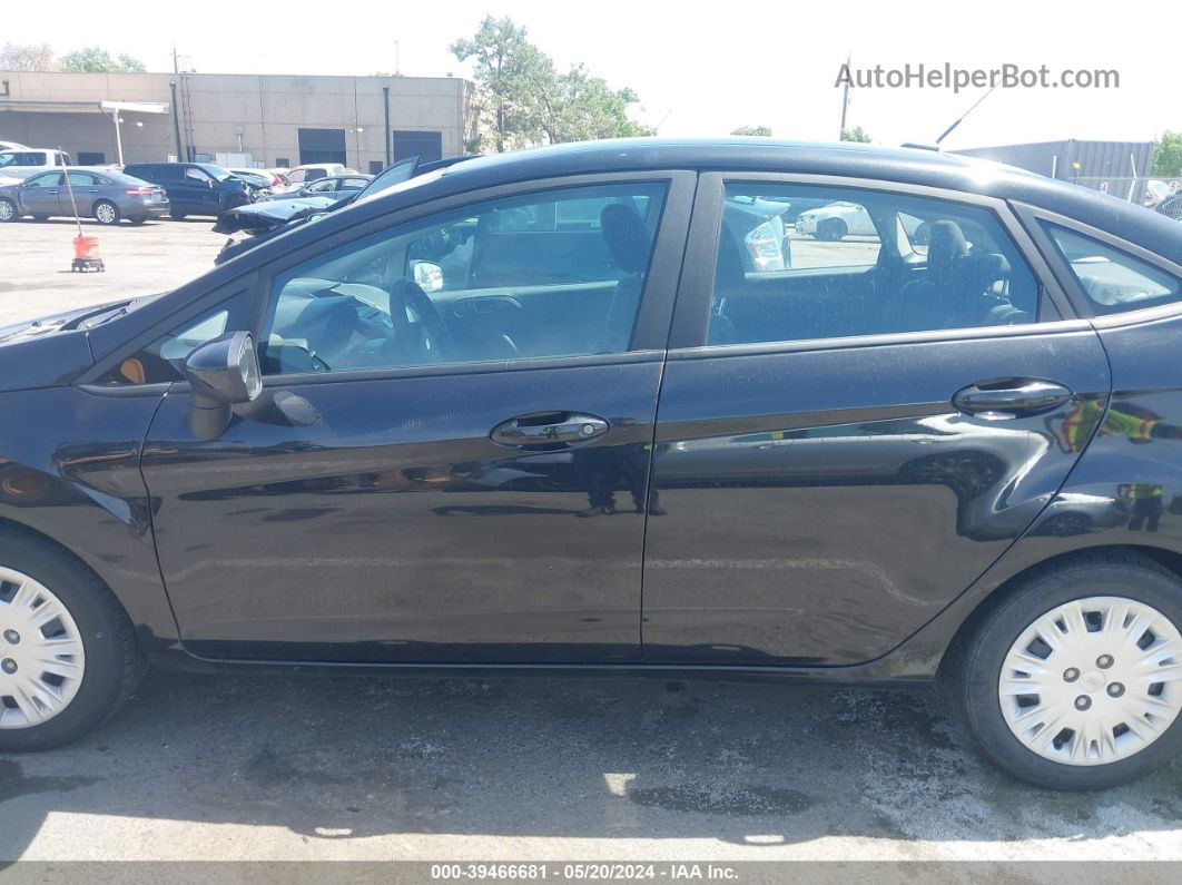 2015 Ford Fiesta S Black vin: 3FADP4AJXFM218874