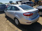 2017 Ford Fiesta S Silver vin: 3FADP4AJXHM109494