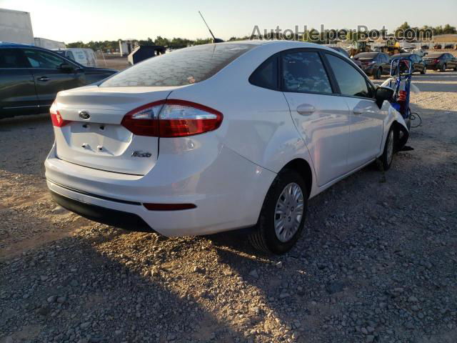 2017 Ford Fiesta S White vin: 3FADP4AJXHM140177