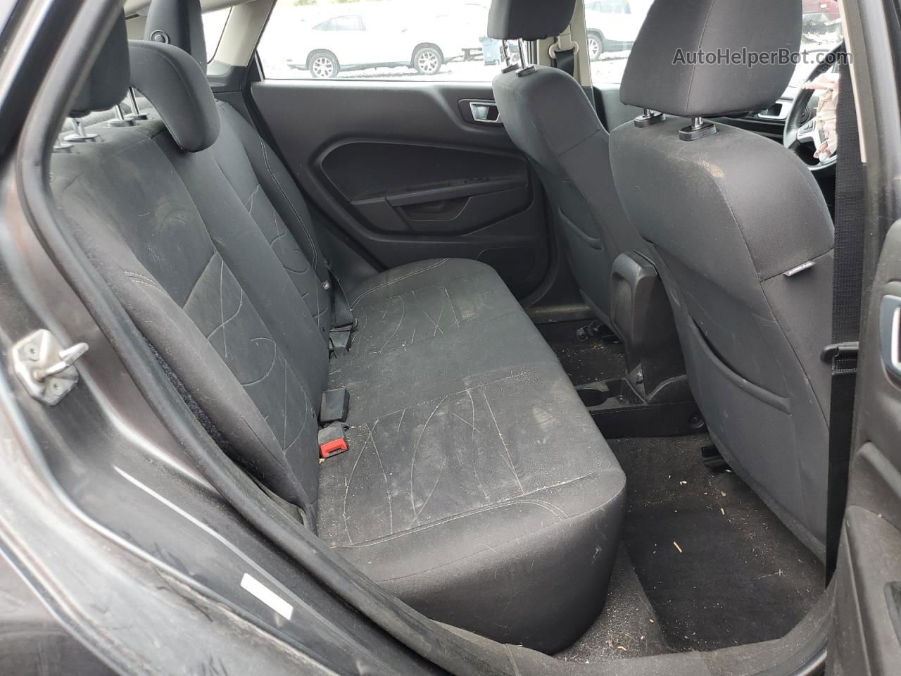 2015 Ford Fiesta Se Gray vin: 3FADP4BE0FM147878