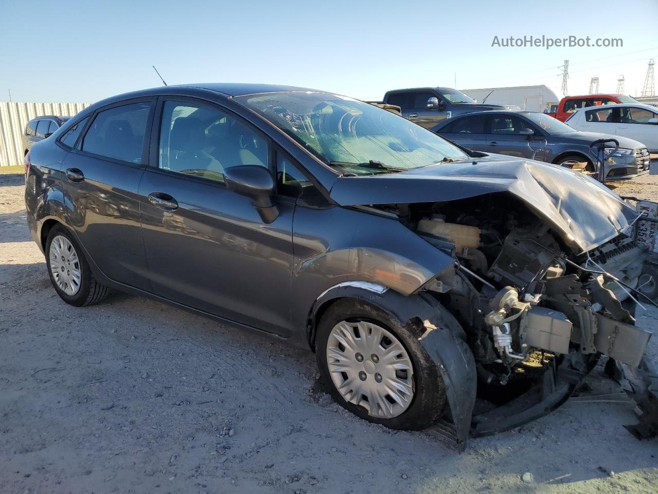 2017 Ford Fiesta Se Charcoal vin: 3FADP4BE0HM123437