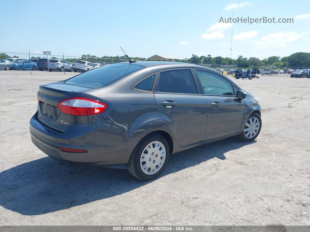 2015 Ford Fiesta Se Gray vin: 3FADP4BE5FM178589