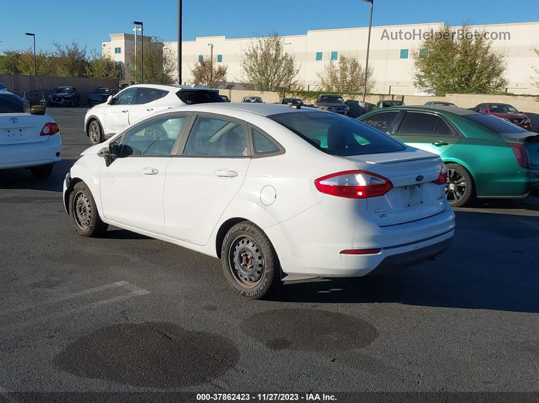 2015 Ford Fiesta Se White vin: 3FADP4BE7FM149465