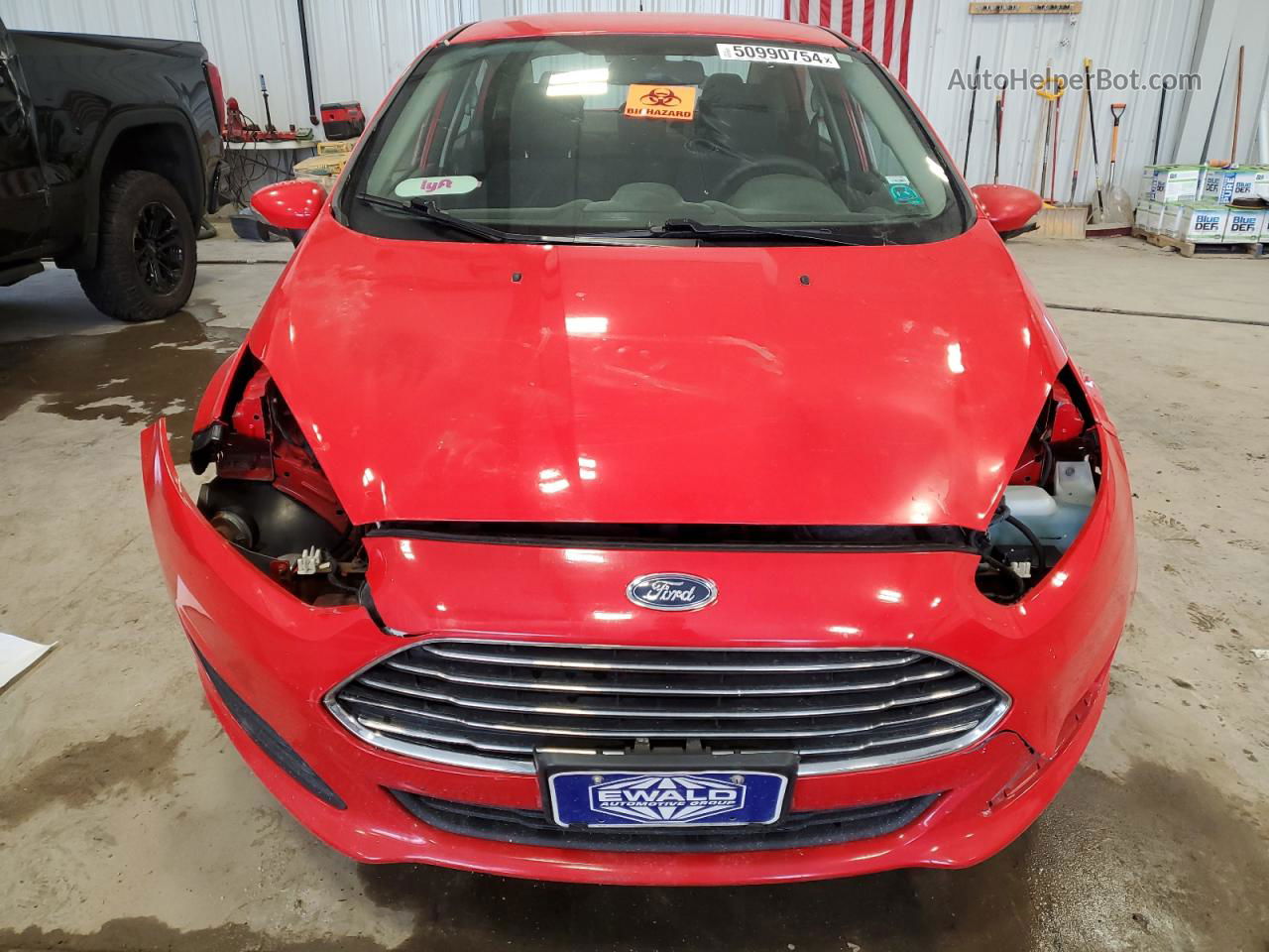 2015 Ford Fiesta Se Красный vin: 3FADP4BEXFM158029