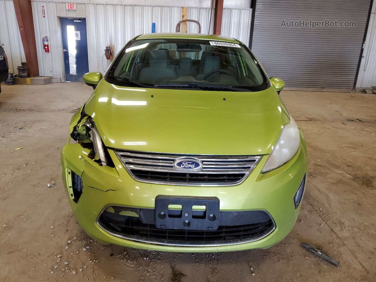 2011 Ford Fiesta Se Green vin: 3FADP4BJ0BM106528