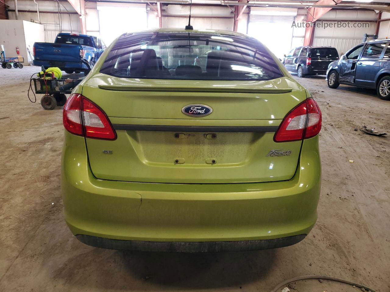 2011 Ford Fiesta Se Green vin: 3FADP4BJ0BM106528