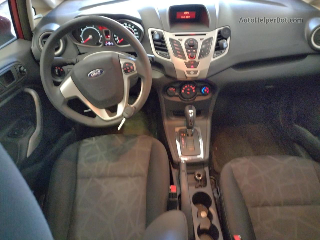 2011 Ford Fiesta Se Красный vin: 3FADP4BJ0BM162436