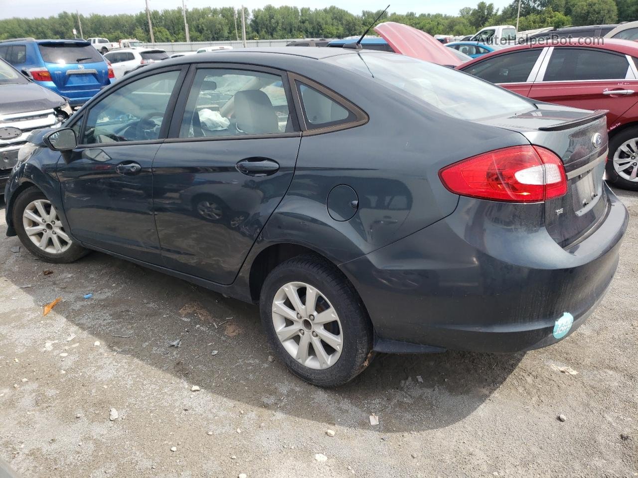 2011 Ford Fiesta Se Серый vin: 3FADP4BJ0BM174571