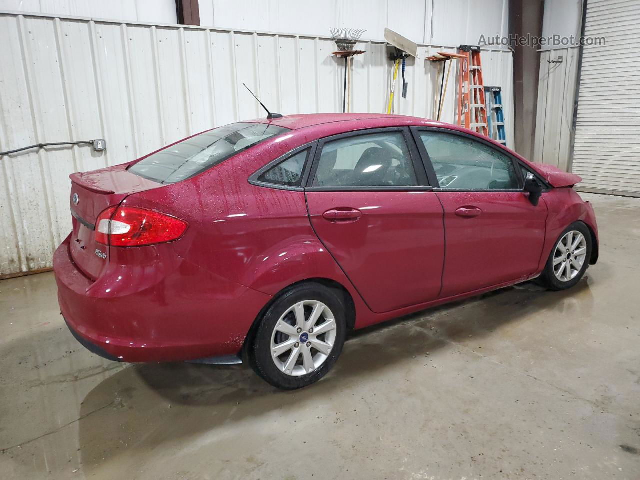 2011 Ford Fiesta Se Purple vin: 3FADP4BJ0BM175719