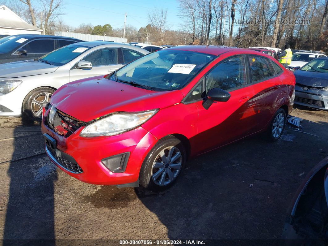 2011 Ford Fiesta Se Red vin: 3FADP4BJ0BM179527